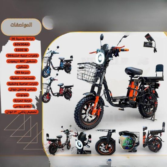 صورة دراجة كهربائي روسي جبلي 16 إنش